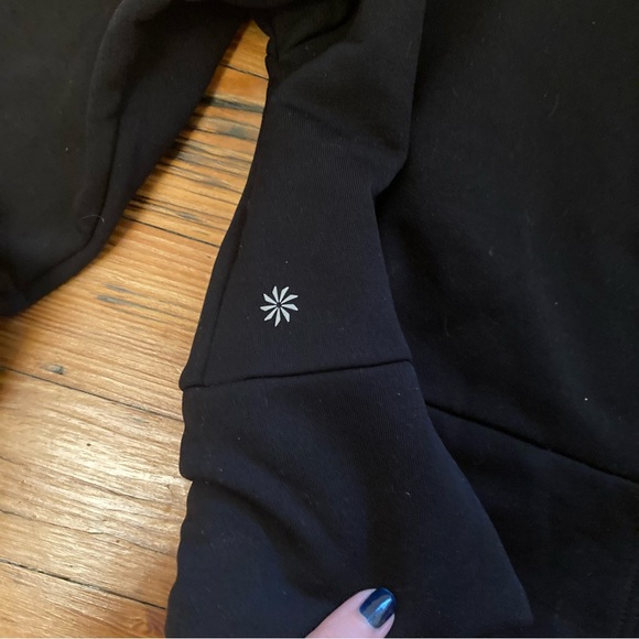 Athleta Altitude Polartec Half Zip Sweatshirt Sz XS - Picture 7 of 7